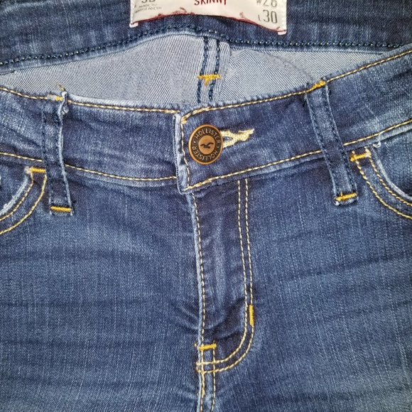 WOMENS HOLLISTER SKINNY JEANS W26 / L30 - Picture 4 of 4